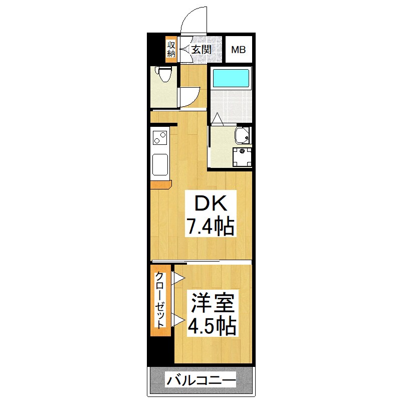 リアライズ深井駅前の物件間取画像