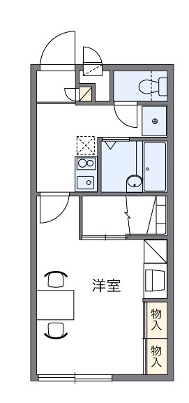 レオパレスエストの物件間取画像