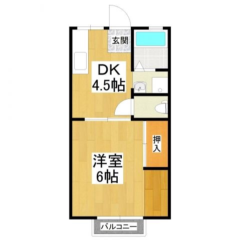 物件間取画像