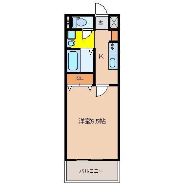 Will Do　千草の物件間取画像