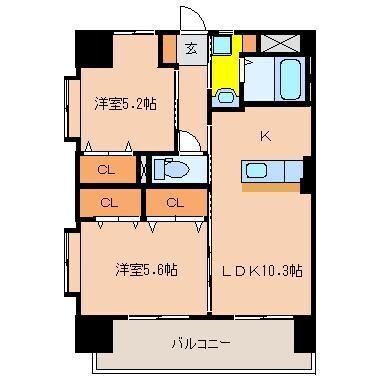 ＧＬＡＮＺの物件間取画像