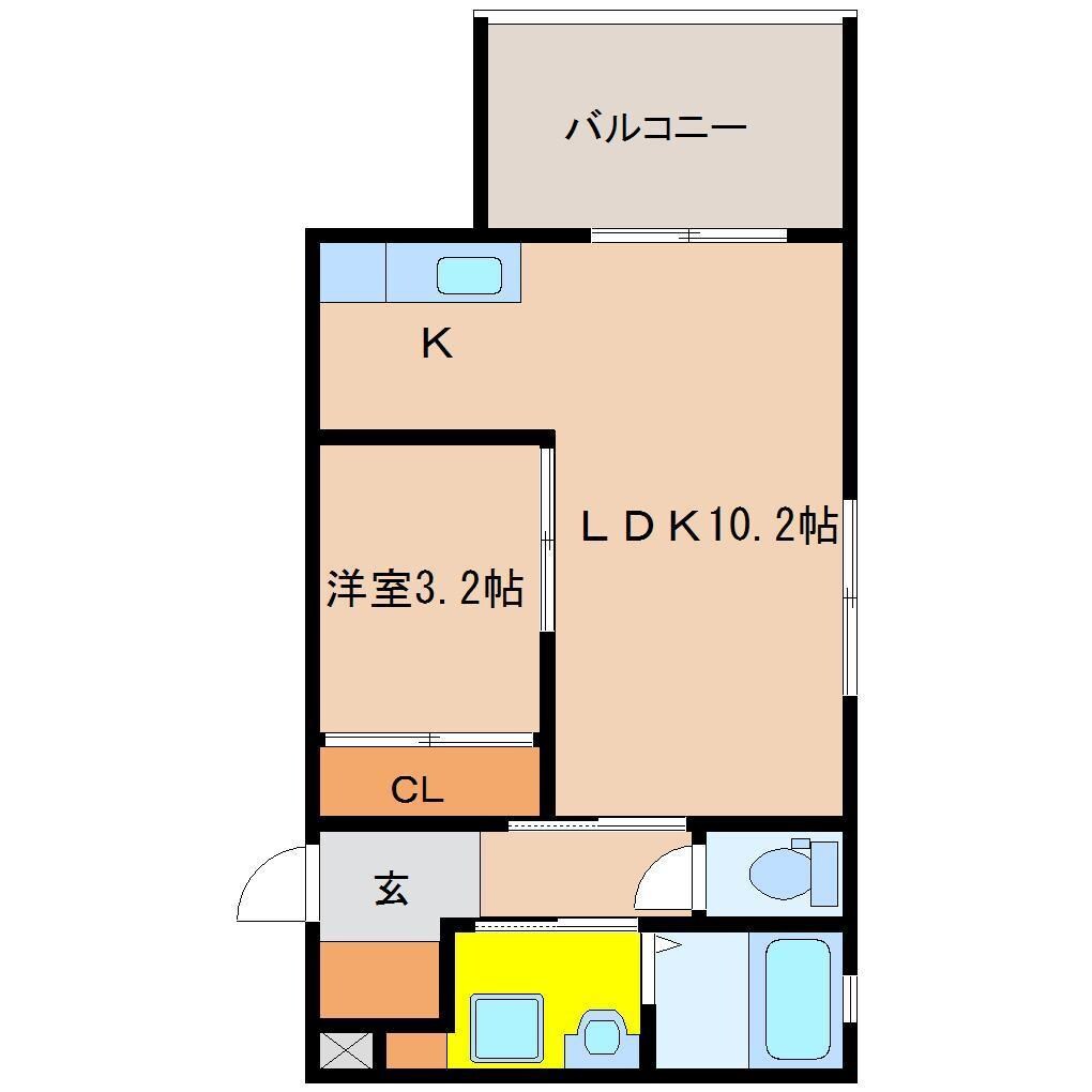 アルテマイスター谷川の物件間取画像