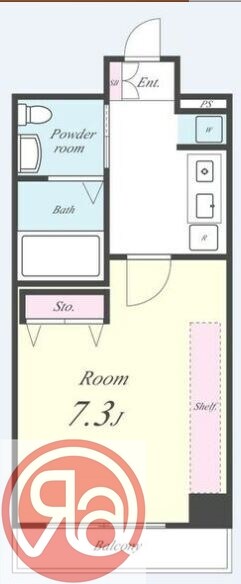 セイワパレス堂島シティの物件間取画像
