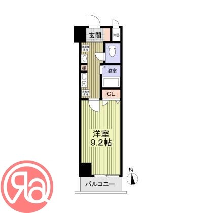 アーバンコート福島の物件間取画像