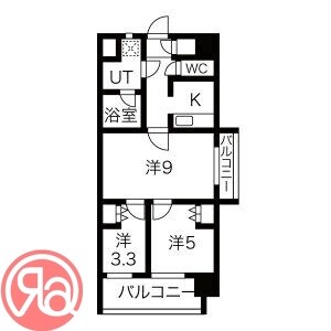 THE MUSIC COURTの物件間取画像