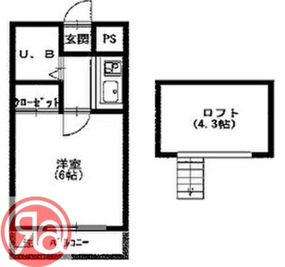 物件間取画像