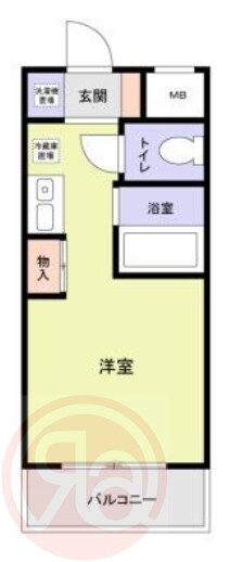 物件間取画像
