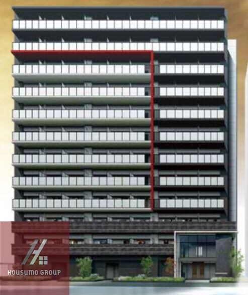 エステムコート難波WEST-SIDEⅨレデントの物件外観写真