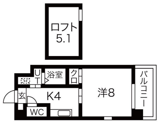 Taane夕凪の物件間取画像