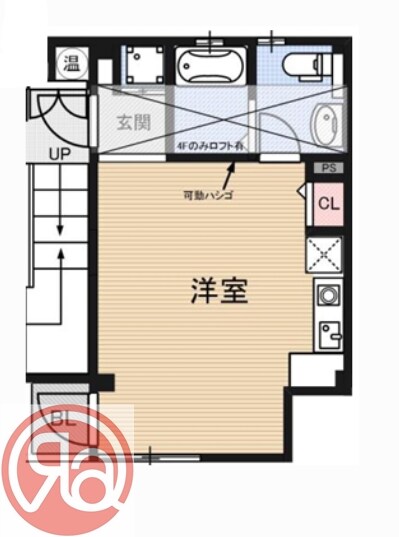 セレブコート朝潮橋の物件間取画像