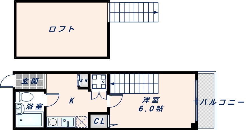 グランプール鳥居本の物件間取画像