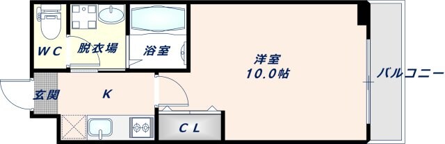 ヴィラナリー大今里の物件間取画像