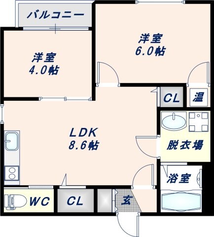 W Superiorの物件間取画像