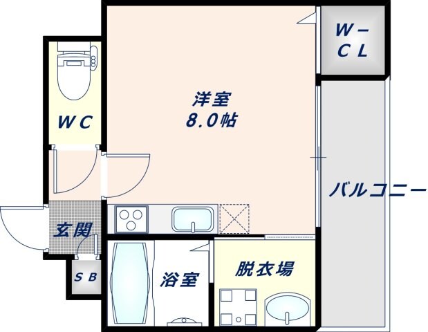 レクエルド源氏ケ丘の物件間取画像