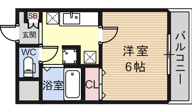 ハイツシャイニングＮの物件間取画像