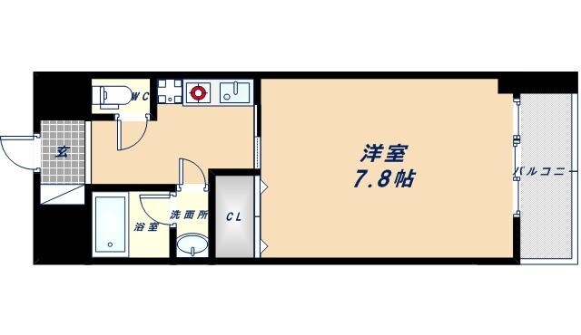 グレンパーク中川の物件間取画像