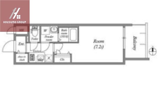 ファーストフィオーレ長田グランディールの物件間取画像