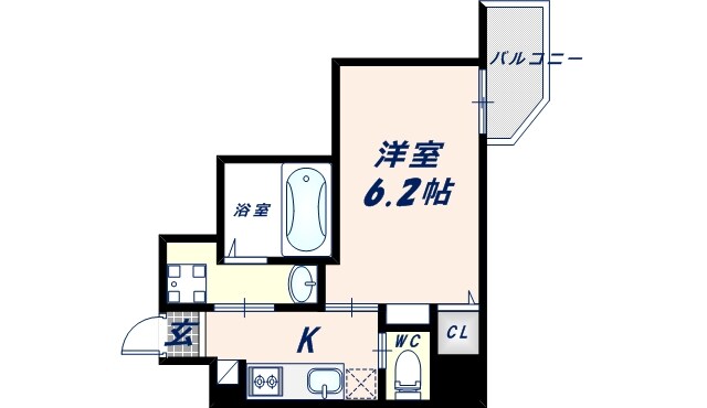 ザケーズヴィレの物件間取画像