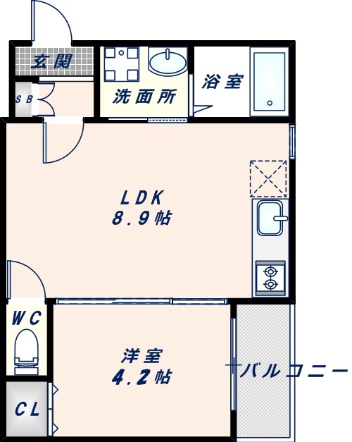 F asecia Bresの物件間取画像