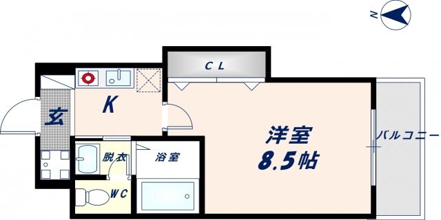 Mプラザ今里の物件間取画像