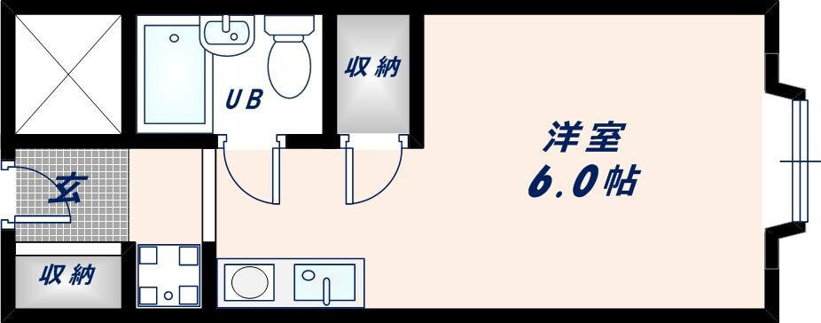 アリタマンション長瀬の物件間取画像