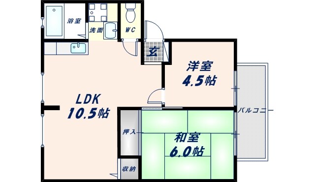 サンビレッジ・ラポールの物件間取画像