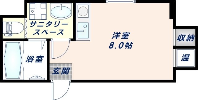 グランドビルの物件間取画像