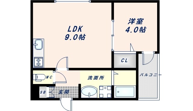 H-maison平野Ⅰの物件間取画像