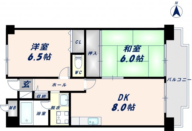 友井グレイスの物件間取画像