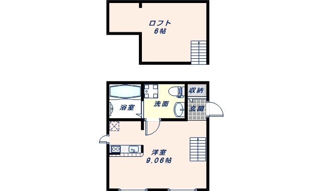 ＰＲＩＭＡ東大阪の物件間取画像