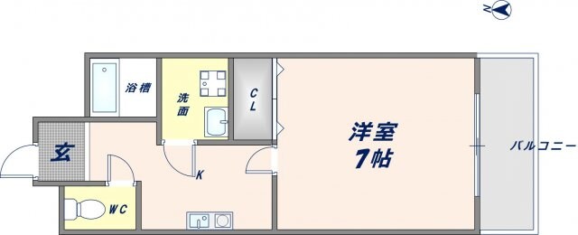 スパジオビィータの物件間取画像