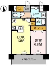 幸court森ノ宮の物件間取画像