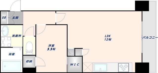 casa feliceの物件間取画像