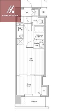 Mv.ms大阪新加美の物件間取画像