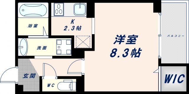 ラフィーネクローバーⅡの物件間取画像