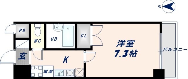 フォレスト今里の物件間取画像