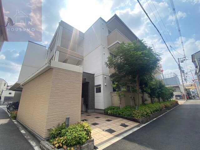 パールコート今里の物件外観写真