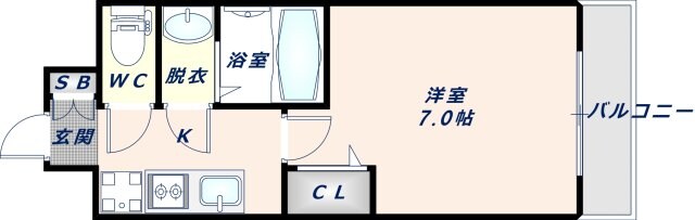 物件間取画像