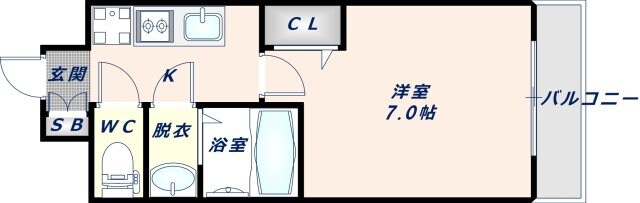 フォーリアライズ大阪イーストゲートの物件間取画像