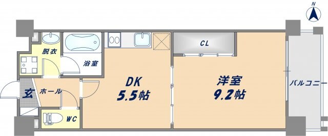 布施ハイラインの物件間取画像