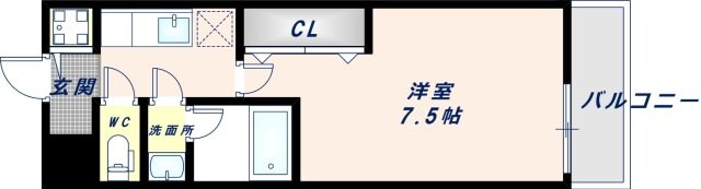 フジパレス放出西の物件間取画像