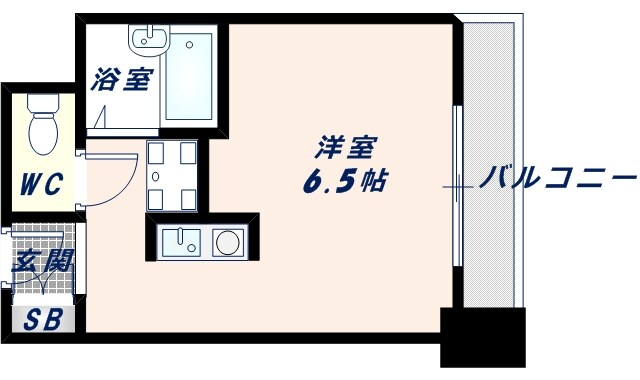 ノーブル布施の物件間取画像