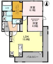 (仮称)生野区巽南1丁目の物件間取画像