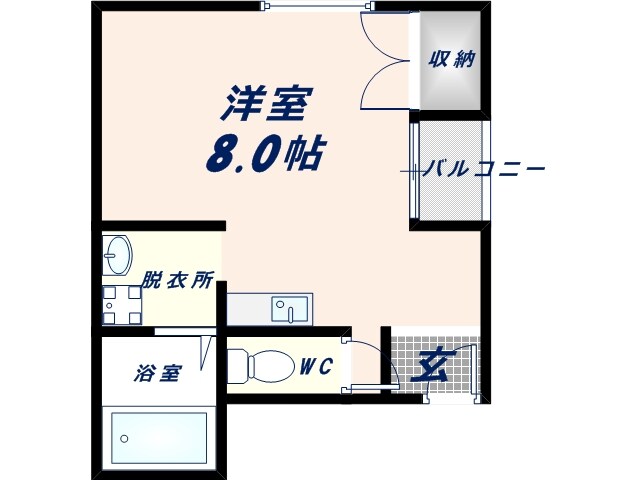 メゾン荒川の物件間取画像