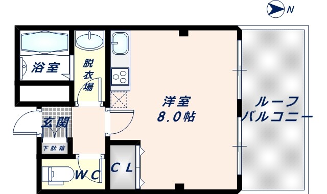 エムズコートの物件間取画像