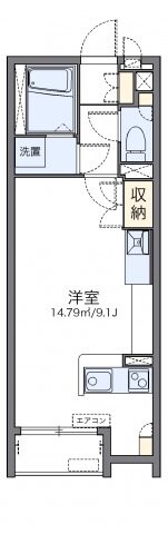 レオネクストクラムⅡの物件間取画像