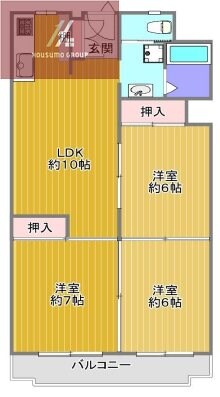 平野駅 徒歩3分 5階の物件内観写真