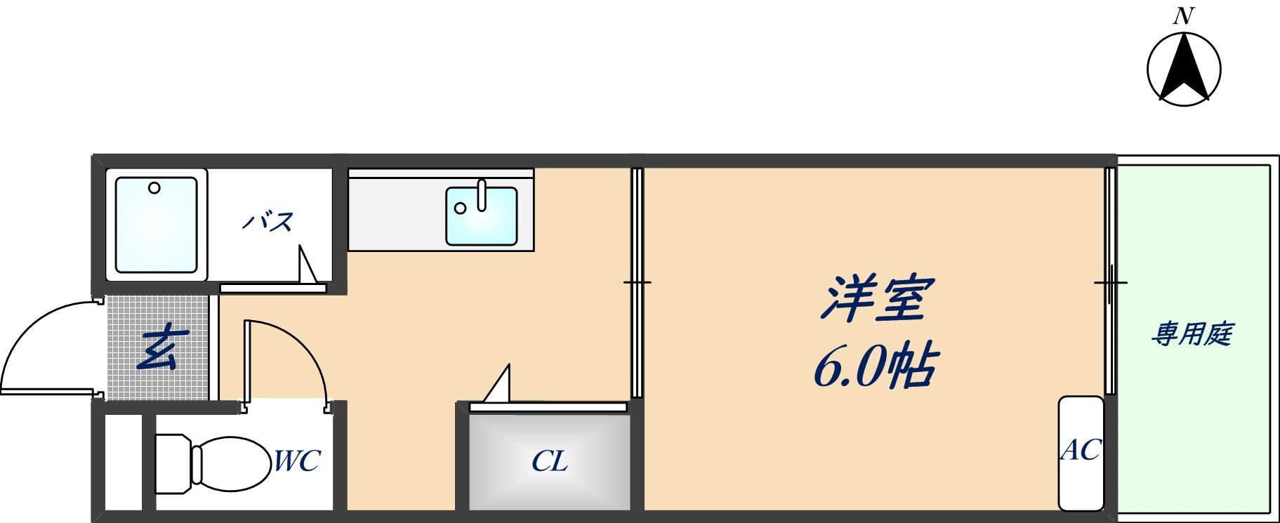 パル鴻池の物件間取画像