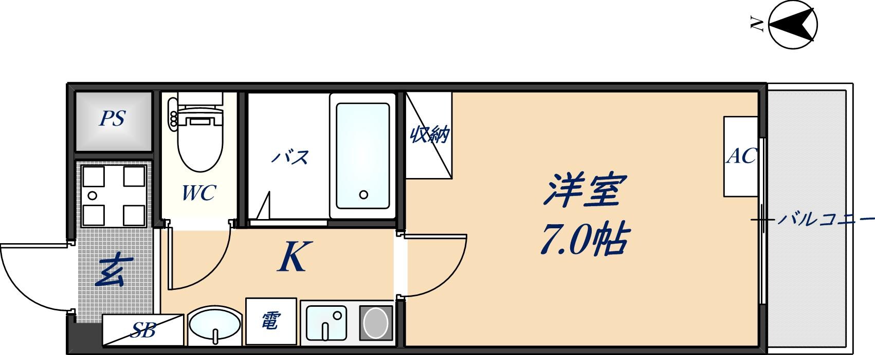 ラディアンス・アンの物件間取画像