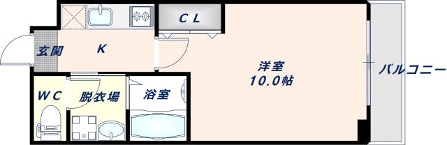 ヴィラナリー大今里の物件間取画像